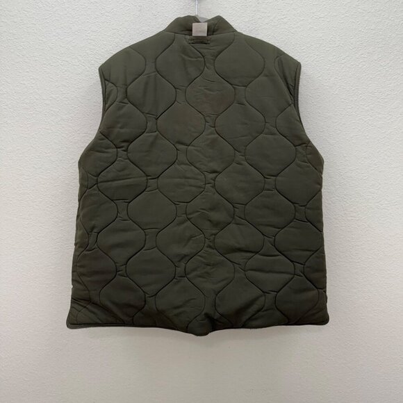 VTG Woolrich Reversible Wool Quilted USA Made Zip Winter Vest 18059 Men size 2XL - Picture 12 of 12